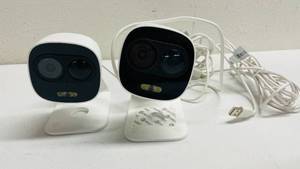 lot 9 image: Qsee Security Cameras (Lot of 2)