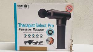 lot 20 image: Homedics Therapist Select Pro Percussion Massager (Works, Complete)