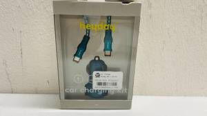 lot 83 image: Heyday USB-C Car Charging Kit