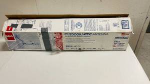 lot 90 image: RCA OutdoorAttic Antenna in box