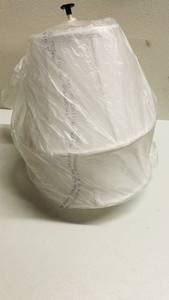 lot 167 image: White Lamp Shade (Lot of 2)