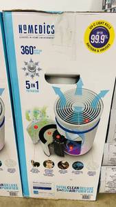 lot 202 image: Homedics 5-in-1 Total Clean UV Air Purifier