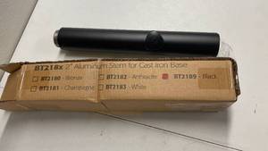 lot 255 image: 2 Aluminum Stem for Cast Iron Base