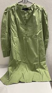 lot 287 image: Pomander Place Womens Green Button Dress Size XL - NEW