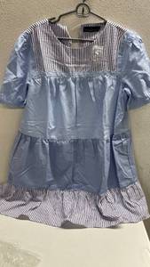lot 288 image: Pomander Place Womens Blue White Striped Dress Size XXL - NEW