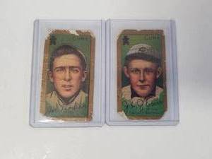 lot 41 image: Vintage baseball cards - Sweet Caporal Cigarettes - Joseph Tinker and John Evers