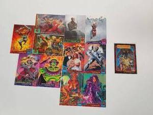 lot 111 image: Selection of Comic cards - Blood Syndicate is a Prototype