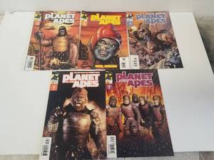 lot 26 image: Selection of Planet of the Apes Comic books