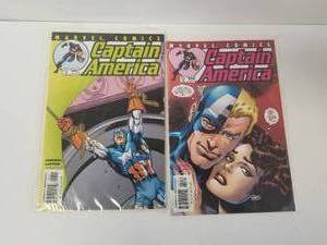 lot 4 image: Selection of Captain America Comic books