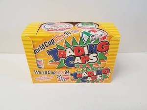 lot 57 image: World Cup USA 1994 trading soccer cards - unopened packs
