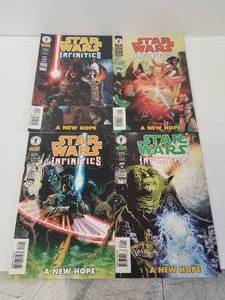 lot 19 image: Selection of Star Wars Infinities comic books