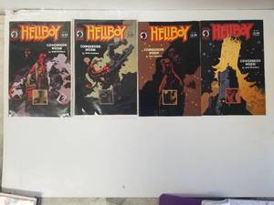 lot 45 image: Selection of Hellboy comics 1,2,3,4 of 4