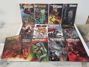 lot 88 image: Selection of Spawn comic books