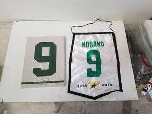 lot 104 image: Selection of Dallas Stars -Modano collectibles