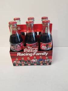 lot 120 image: Nascar Racing family Coke 6 pack bottes