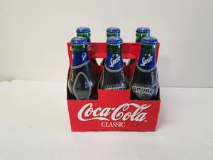 lot 121 image: 2003 NBA champion San Antonio -  Sprite 6 pack