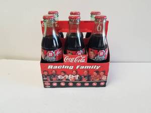 lot 203 image: Coke Coca Cola Nascar Family Jeff Burton 6 pack