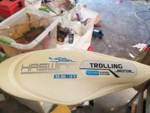 lot 216 image: Cayman Haswing Trolling motor