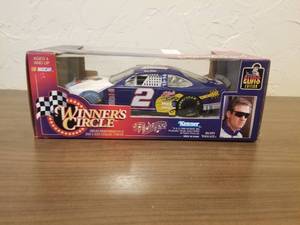 lot 22 image: Winners Circle 124 diecast Rusty Wallace Elvis car - signed - Authenticity unknown