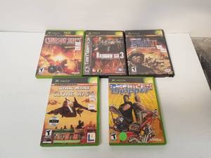 lot 50 image: Selection of Xbox games