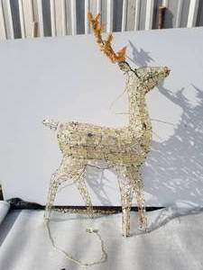 lot 266 image: Outside Christmas Reindeer decoration - 56