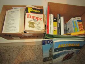 lot 73 image: Travel books- Europe, South America, Australia and more