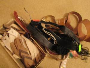 lot 89 image: women s fashion belts and gloves
