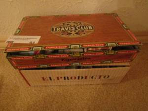 lot 91 image: 2 Cigar boxes filled with matches from all over the world