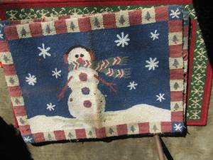 lot 154 image: 4 door entry holiday rugs