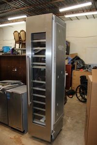 lot 15 image: Thermador Wine Chiller over 7 Ft. Tall