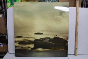lot 81 image: Wall Art Sea Photo Stretched Canvas 30 x 30