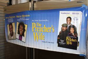 lot 69 image: Movie Posters Preachers Wife Banner, Shaq Steel, Nothing To Lose, Eraser Promotional Set