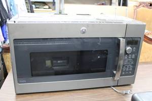 lot 28 image: GE Over the Stove Microwave Model PVM9179EK1ES