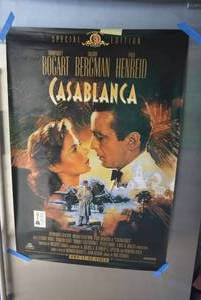 lot 62 image: Movie Theater Posters Casablanca, Jackie Brown, Good Will Hunting, and More