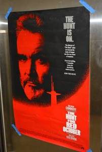 lot 66 image: Movie Theater Posters The Hunt for the Red October, Arizona Dream, and More