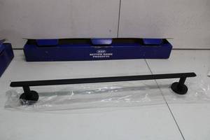 lot 180 image: Better Home Products, #2624BLK   24 Towel Bar Set, Black