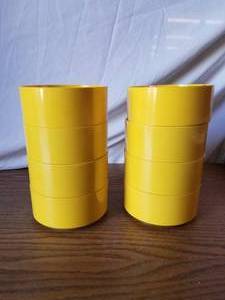 lot 32 image: Vintage Heller by Massimo Vignelli bowls - Yellow