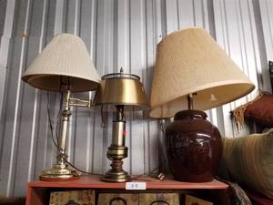 lot 54 image: Selection of Lamps