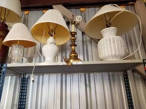 lot 59 image: Selection of Lamps