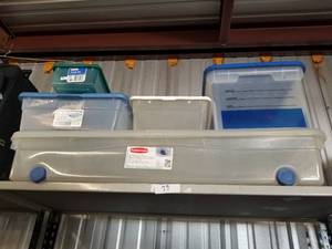 lot 77 image: Selection of bins