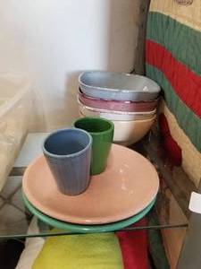 lot 133 image: Selection of color-full dishes