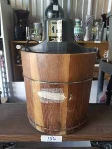 lot 156 image: Ice Cream maker by Richmond Cedar works