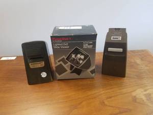 lot 192 image: Camera-slide accessories - slide viewers