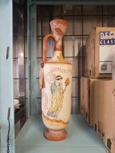 lot 204 image: Certified Ceramic reproduction of Corinthian vase