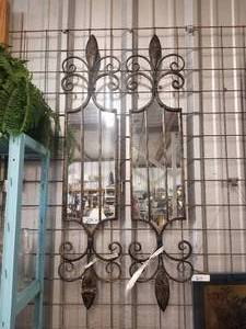 lot 209 image: Wall mirrors - 9 by 48