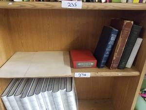lot 236 image: Selection of Bibles and picture of Jesus
