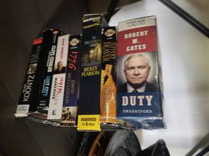 lot 332 image: Selection of books on audio
