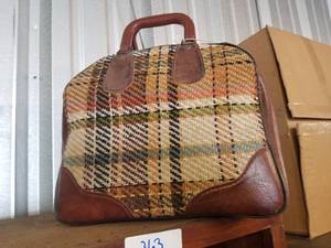 lot 363 image: Vintage bowling ball and bag