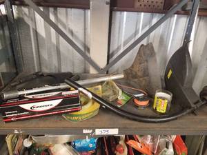 lot 375 image: Selection of garage items