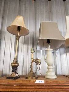 lot 409 image: Selection of Lamps